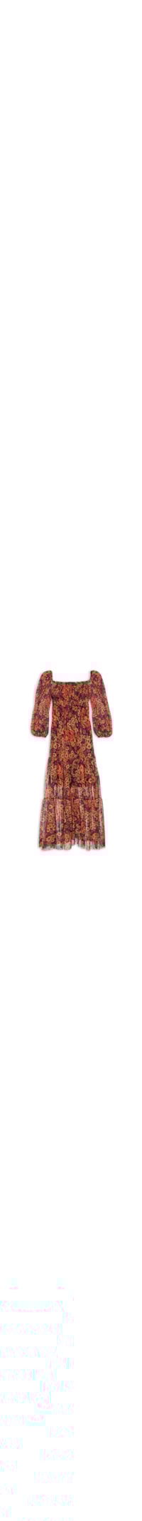 Vestido Estampa Bem Querer - Laranja