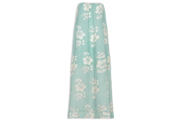 Vestido Estampa Fleur B - Azul
