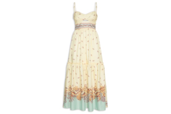 Vestido Estampa Leveza - Off White
