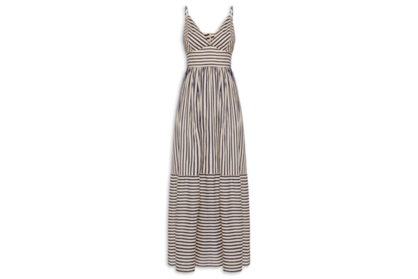 Vestido Estampa Listra – Preto