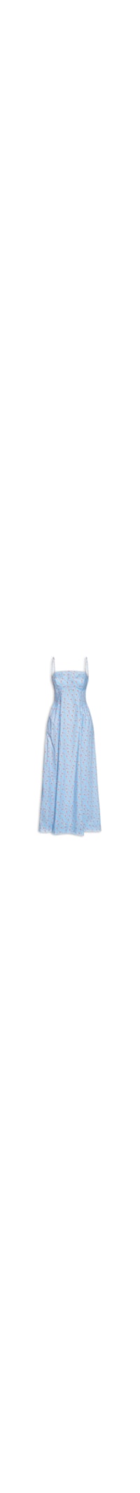 Vestido Estampa Nadadoras - Azul