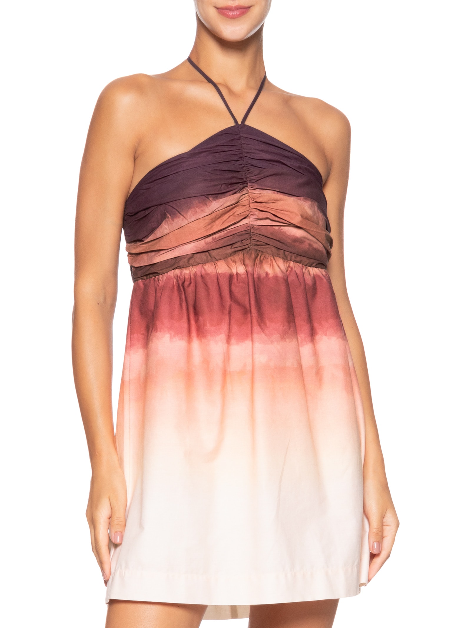 Vestido Estampa Nascente Vermelho Dress To