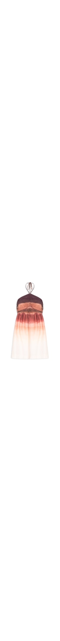 Vestido Estampa Nascente - Vermelho