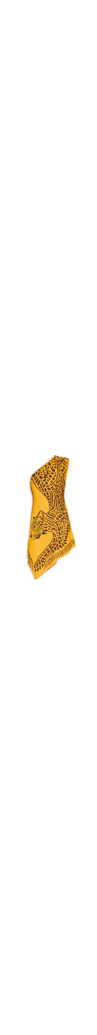 Vestido Estampado - Amarelo