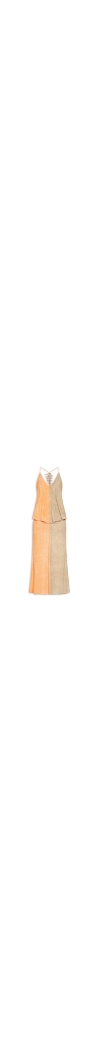 Vestido Estampado - Bege