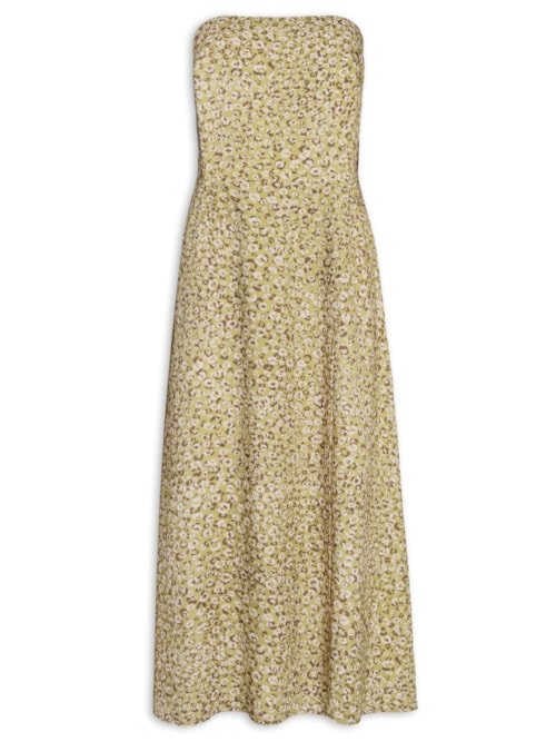 Vestido Estampado Onça Duo Oasis – Verde