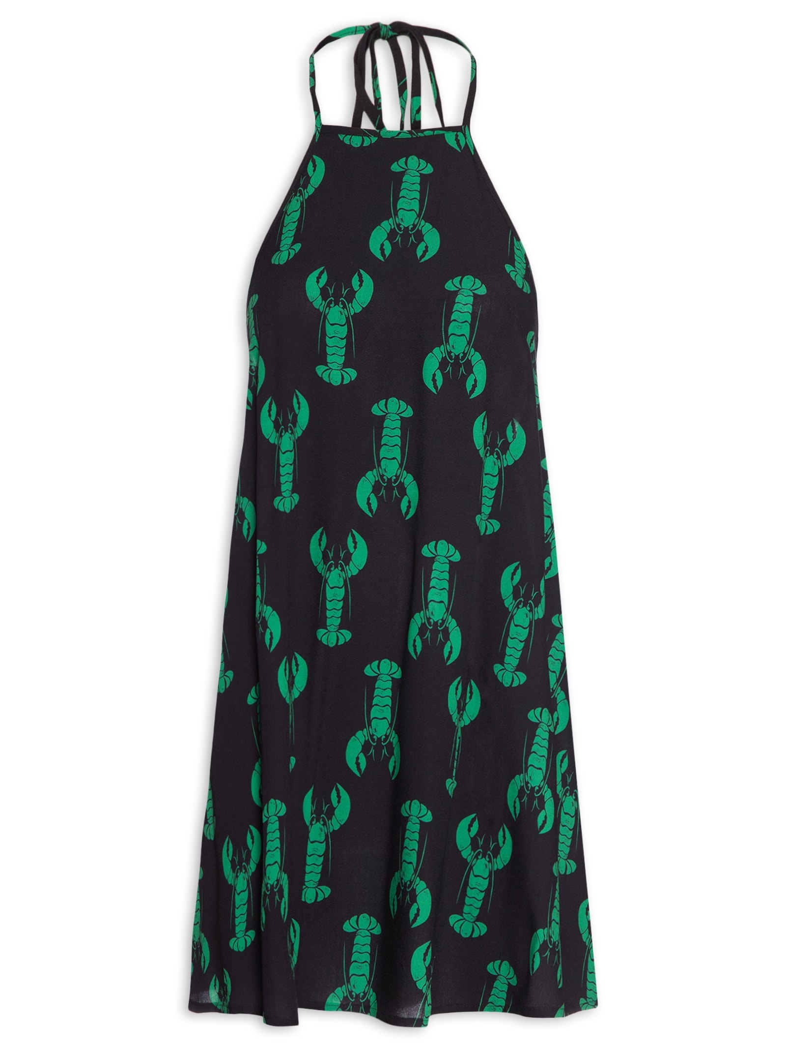 Vestido Estampado Verde Colcci