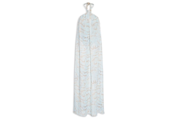 Vestido Estampado – Azul