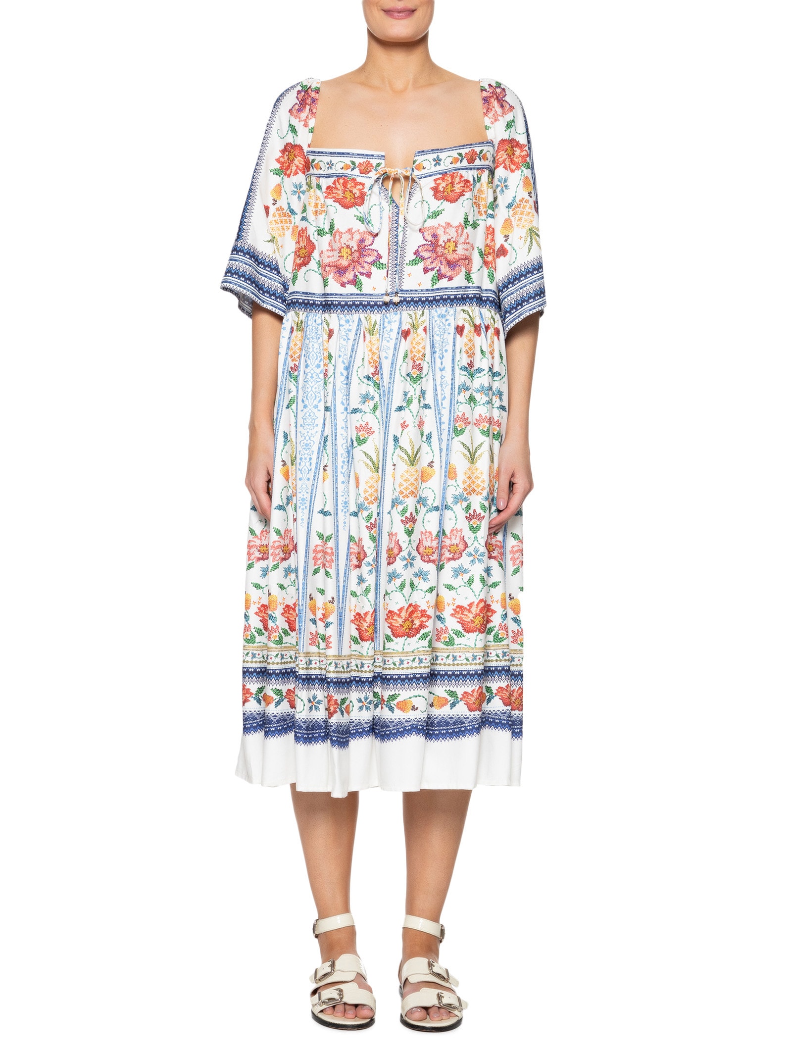 Vestido Farm Azira Azul Farm