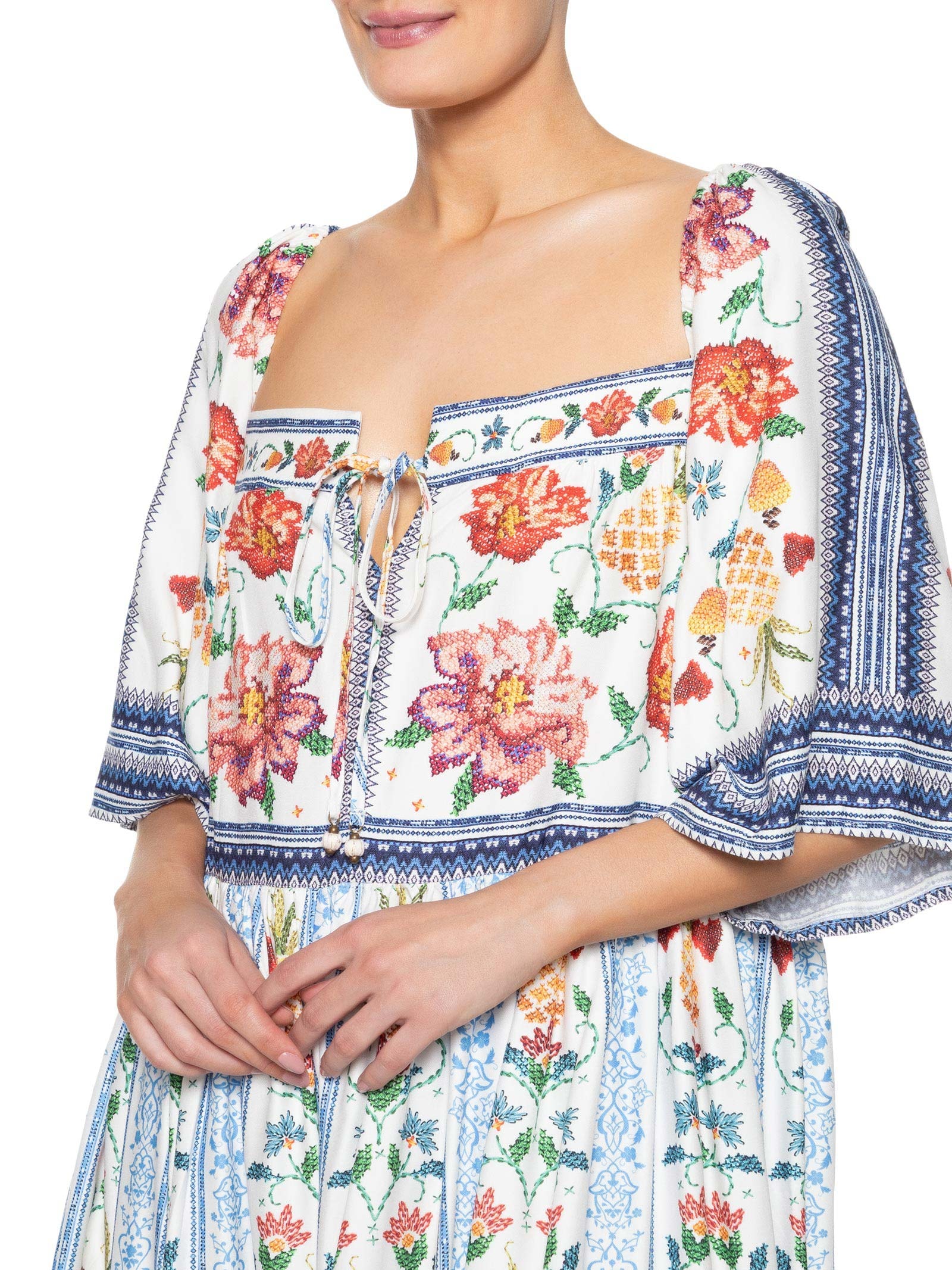 Vestido Farm Azira Azul Farm
