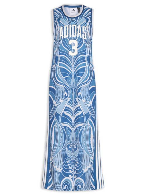 Vestido Farm Prm - Azul