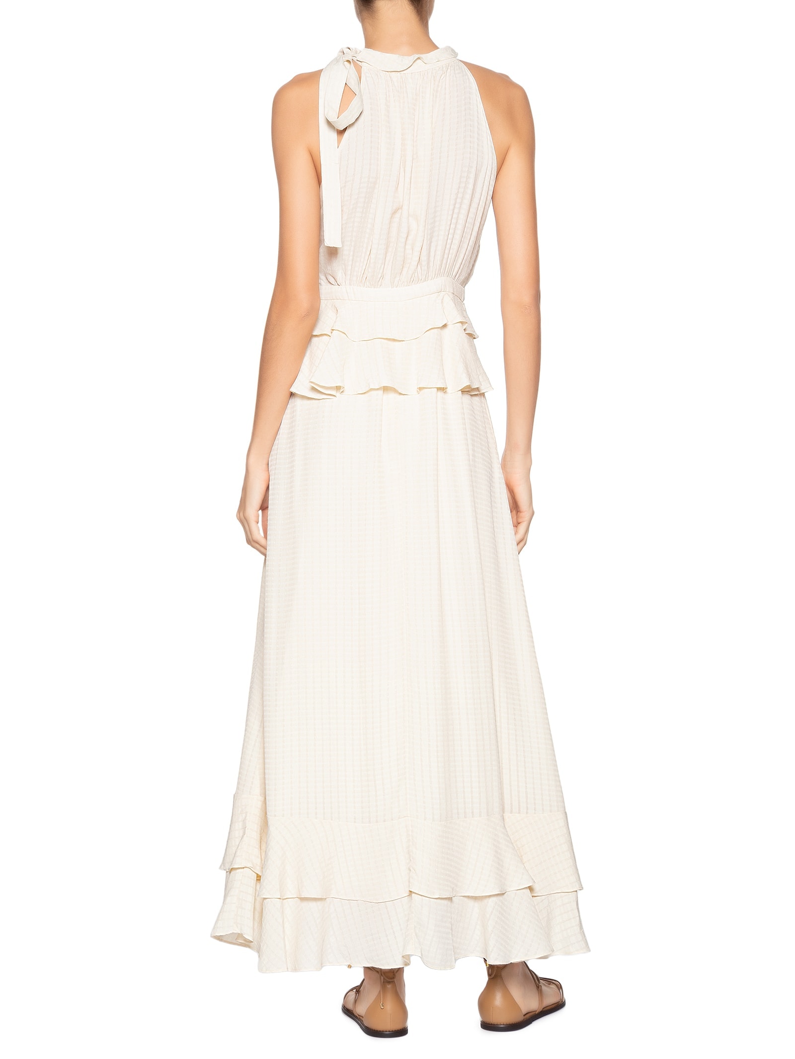 Vestido Feminino Branca Branco Le Lis