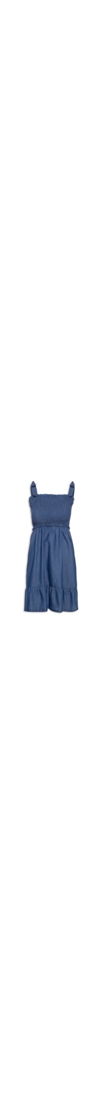 Vestido Feminino Curto - Azul