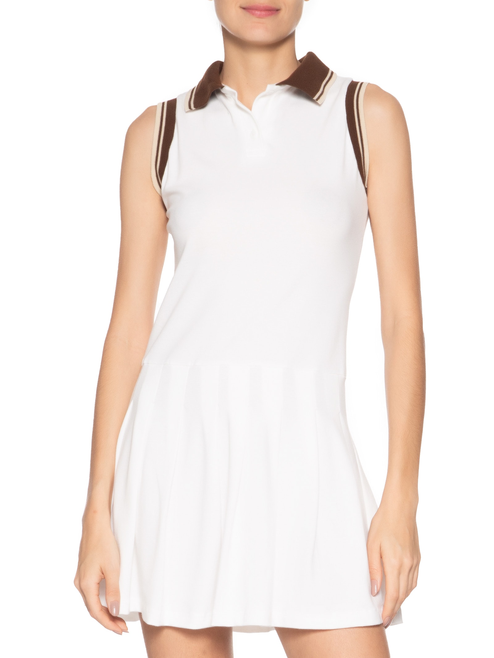 Vestido Feminino Curto Com Pregas Off White Market 33