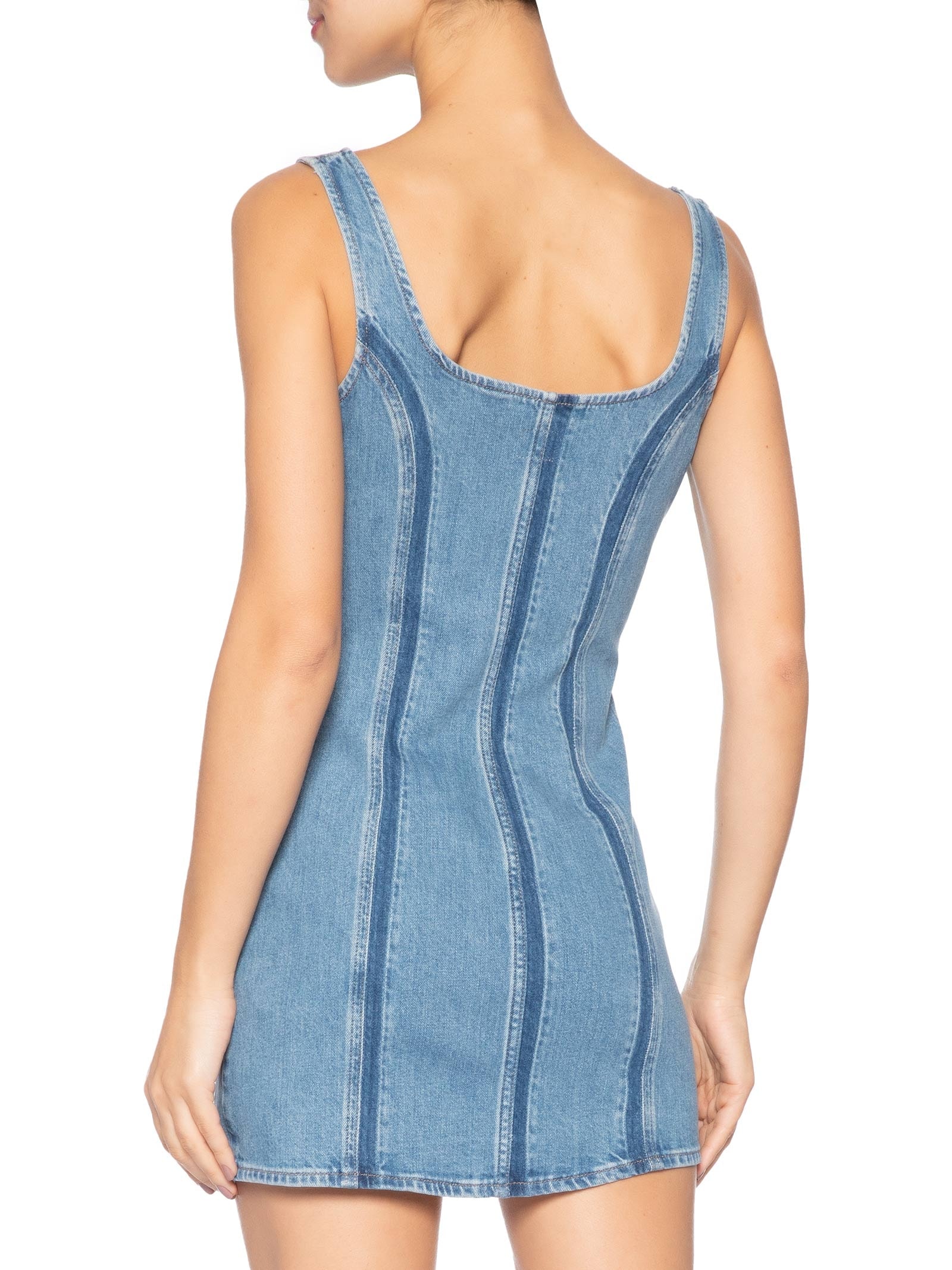 Vestido Feminino Seamed Zip Azul Levi's