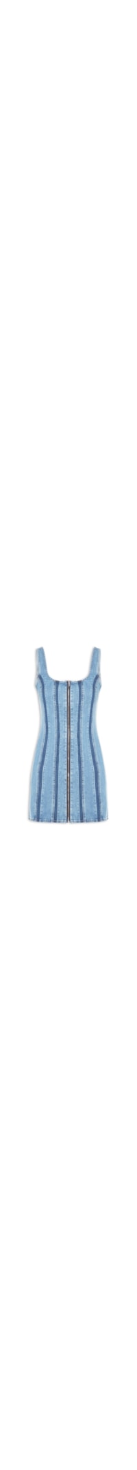 Vestido Feminino Seamed Zip - Azul