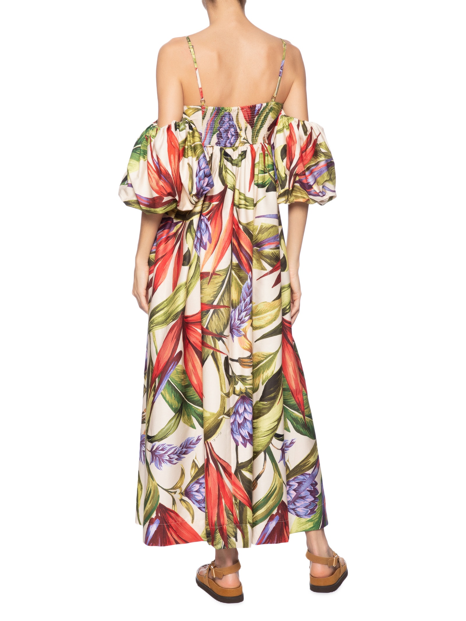 Vestido Florarte Verde Farm