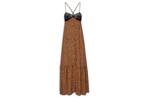Vestido Florear - Marrom