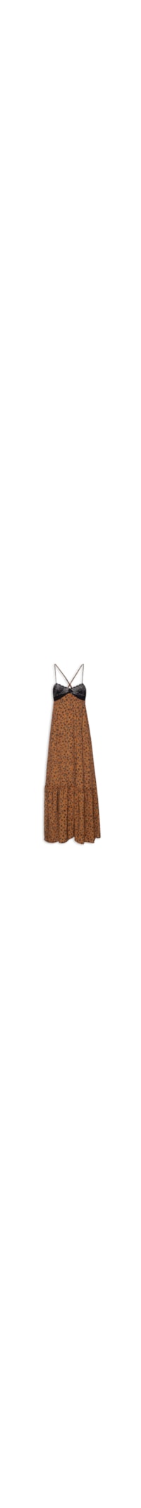 Vestido Florear - Marrom