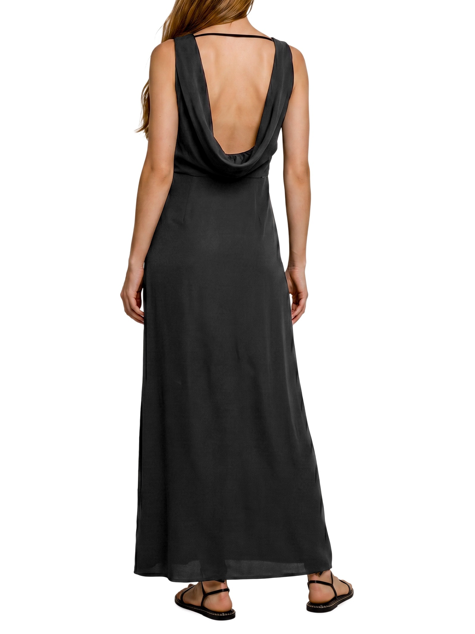Vestido Fluity Twill – Preto Lez A Lez