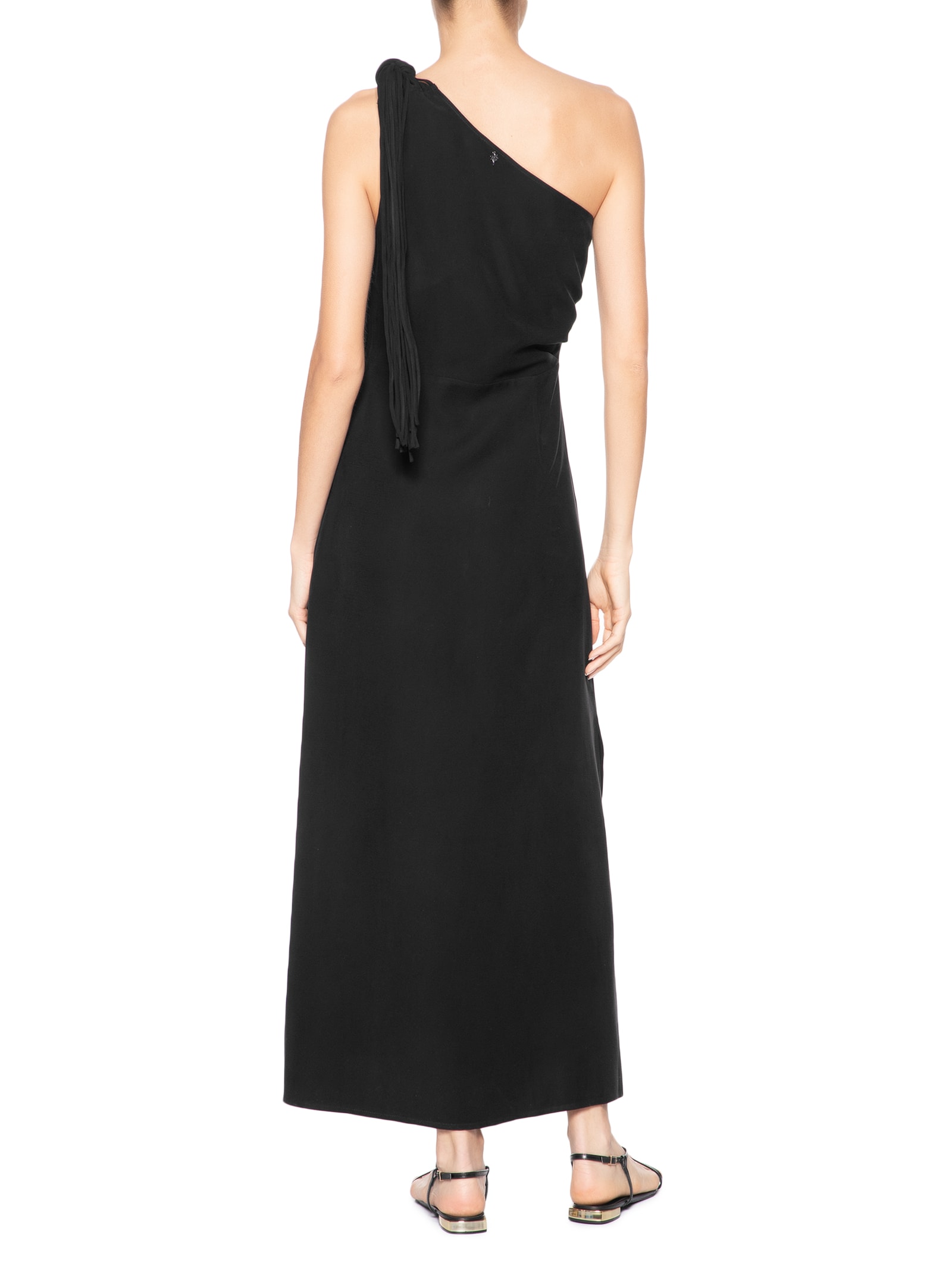 Vestido Franjas Preto Le Lis