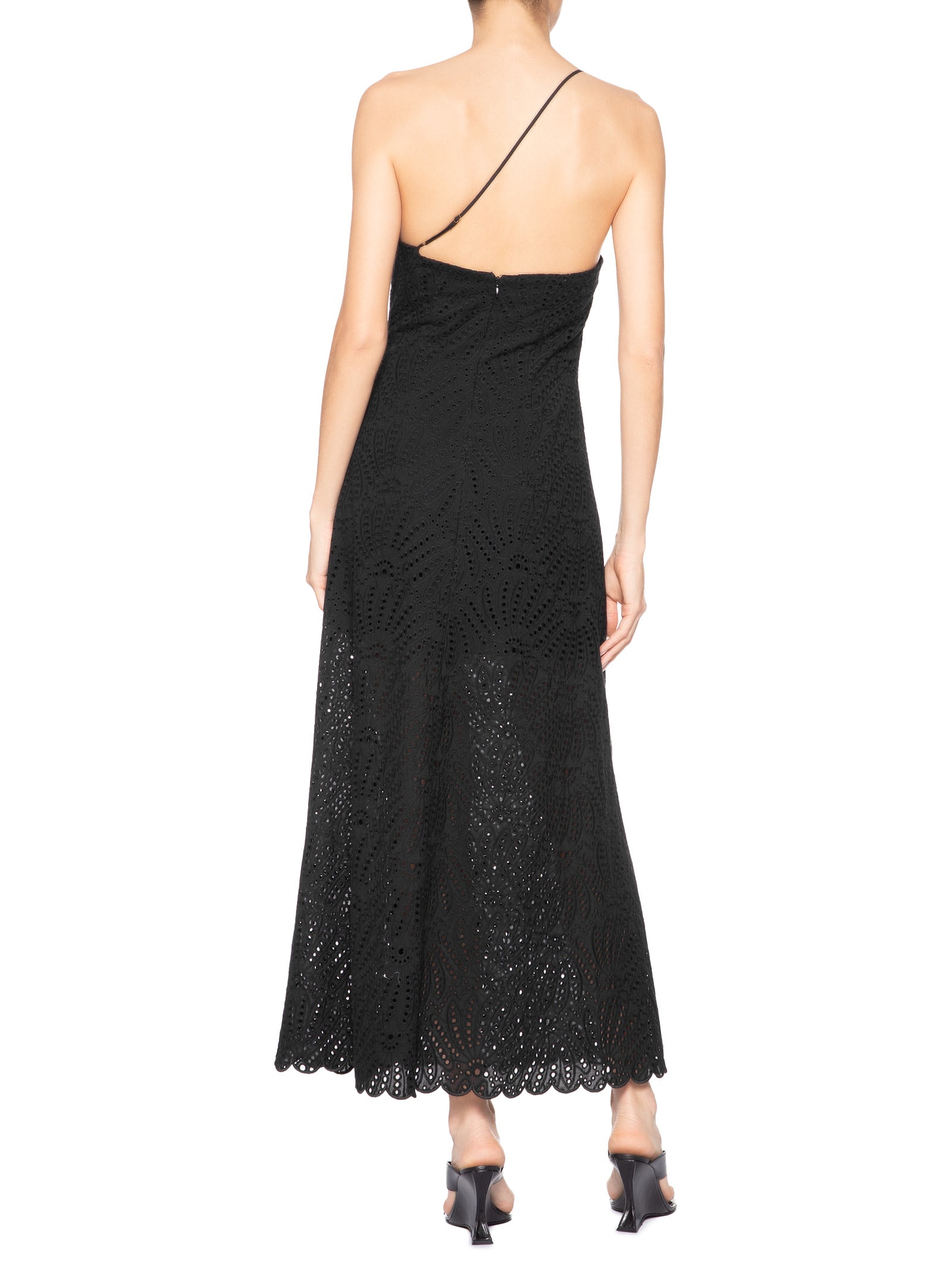 Vestido Franzido Laise De Banana Preto Farm