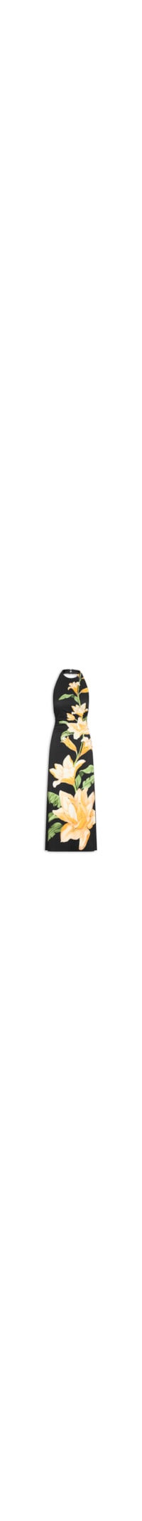 Vestido Frente Única Flor Nana - Preto