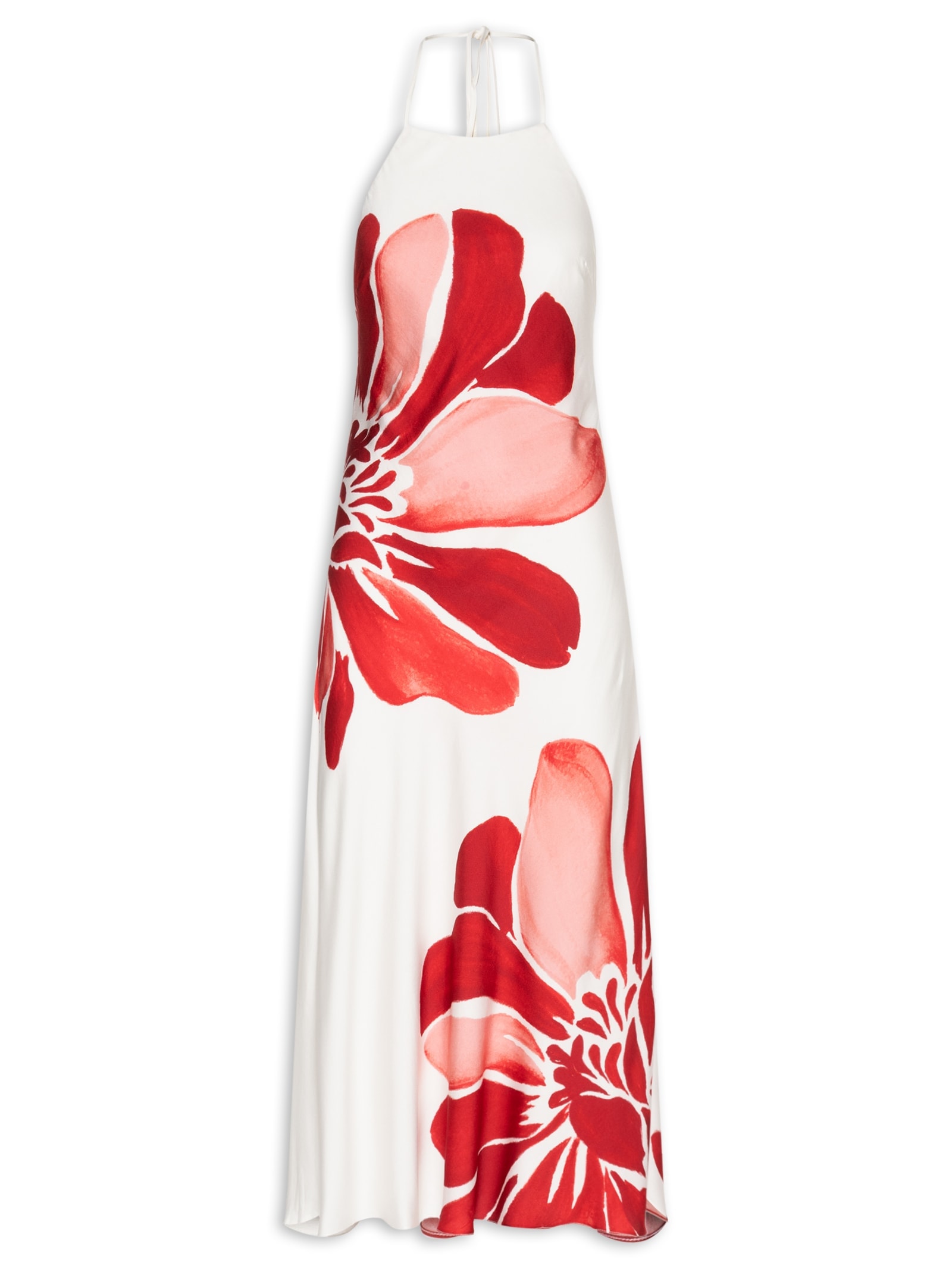 Vestido Frente Única Jardim de Amo – Vermelho Farm
