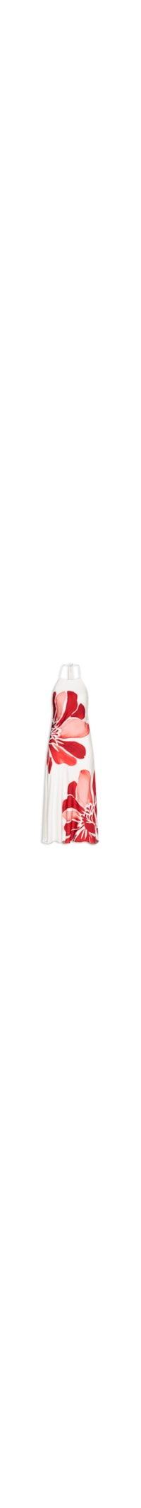 Vestido Frente Única Jardim de Amo – Vermelho