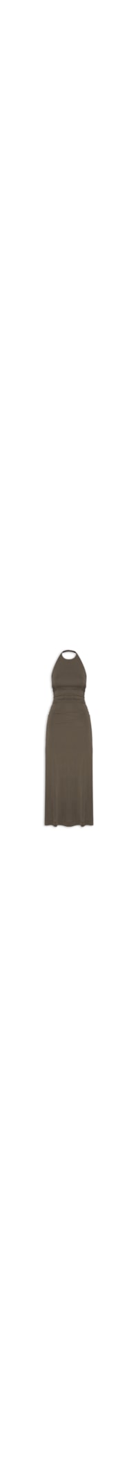 Vestido Frente Única - Marrom