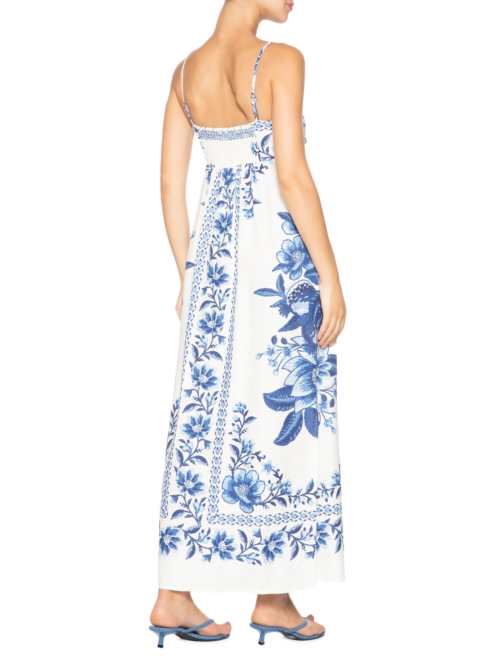 Vestido Fruta De Verão Branco Farm