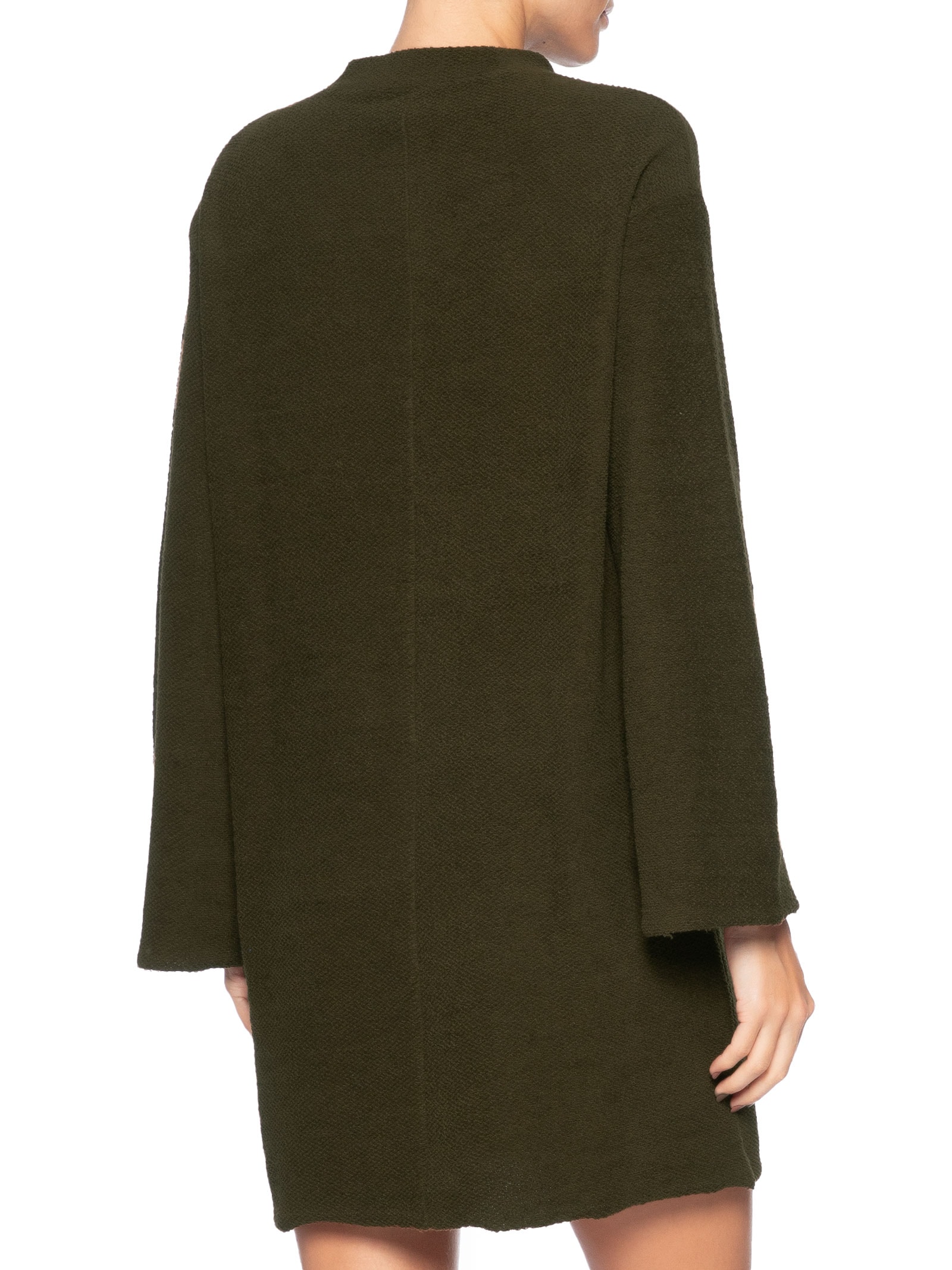 Vestido Gola Eco Comfy Marrom Osklen