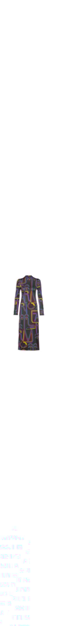 Vestido Golinha Logotuca - Preto