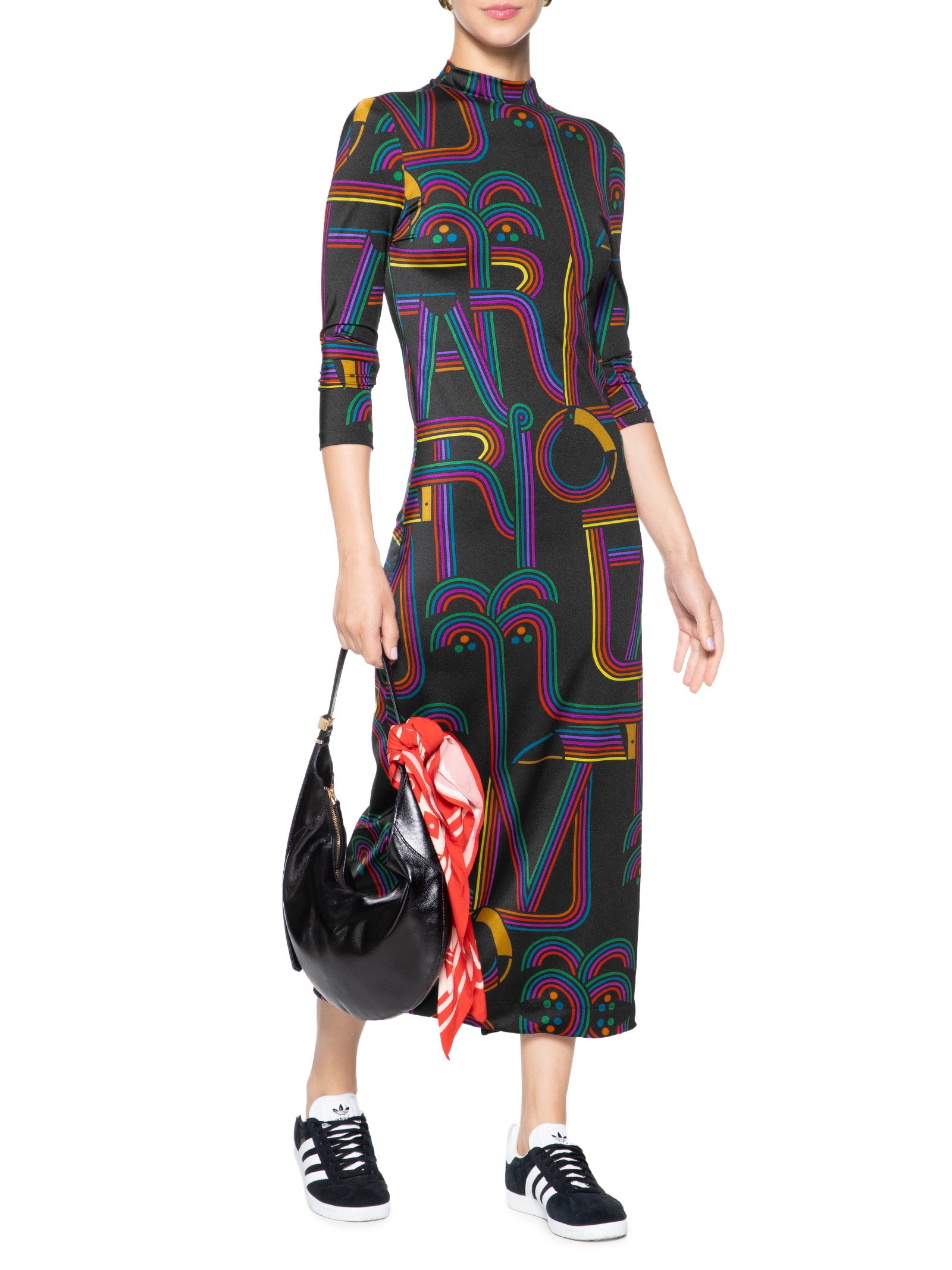 Vestido Golinha Logotuca Preto Farm