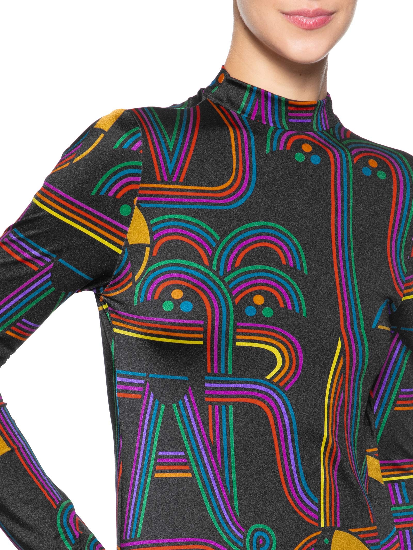 Vestido Golinha Logotuca Preto Farm