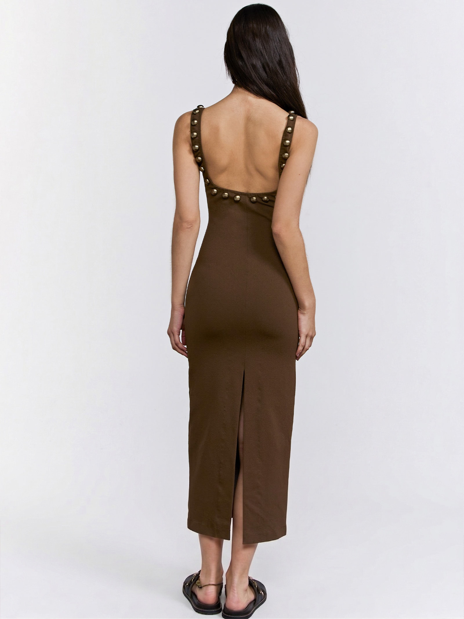 Vestido Hera Marrom Triya