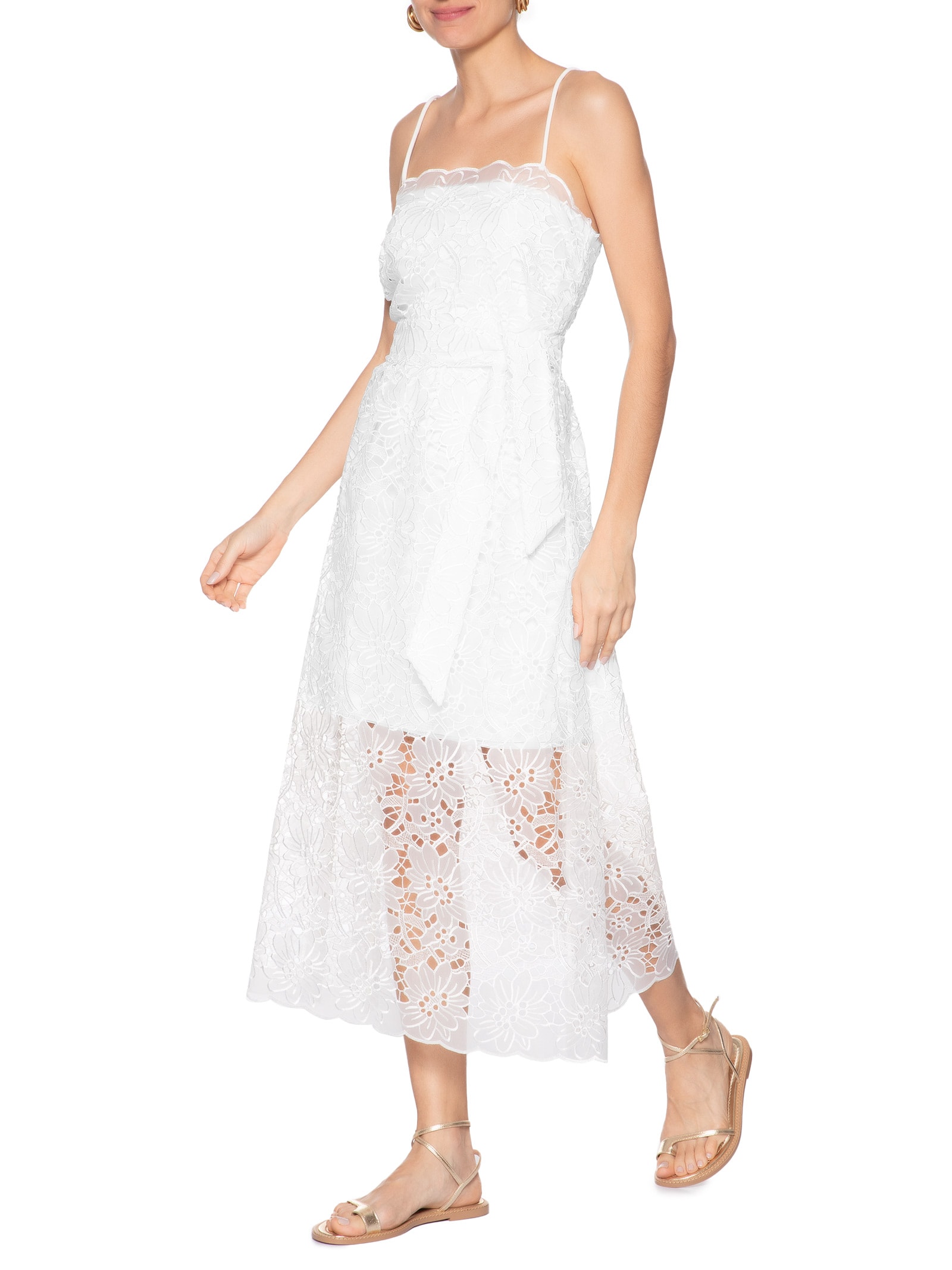 Vestido Hilary Branco Le Lis