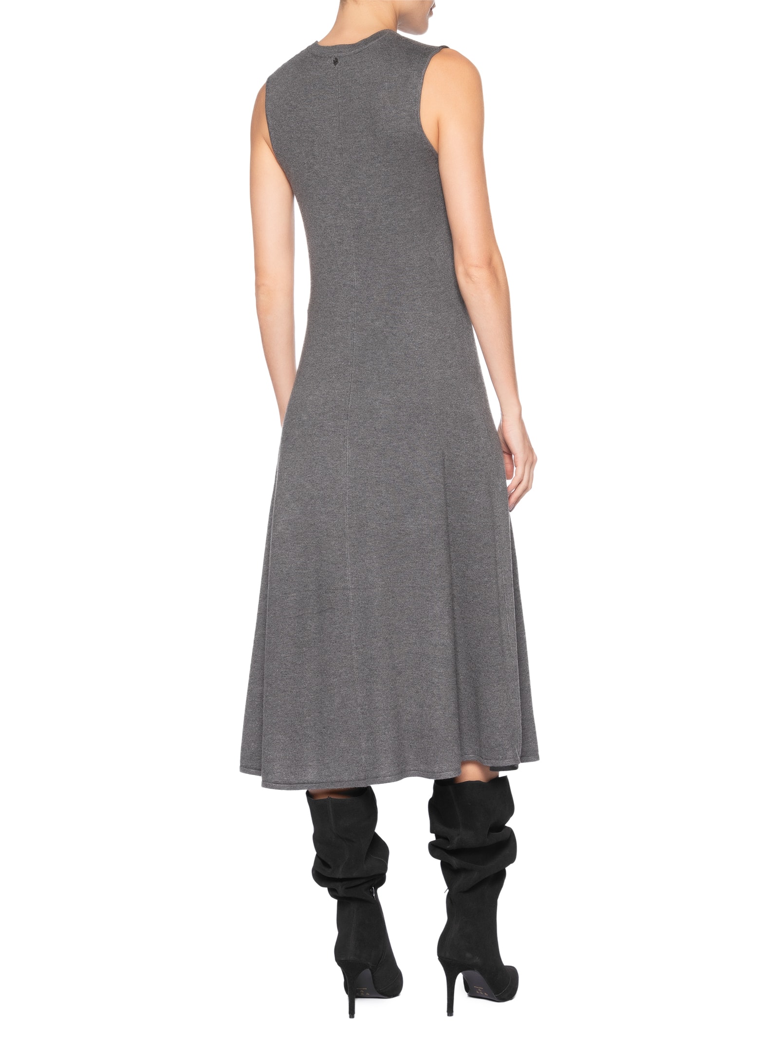 Vestido Hilda Cinza Le Lis