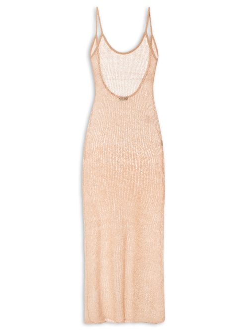 Vestido Isla Tricot – Bege