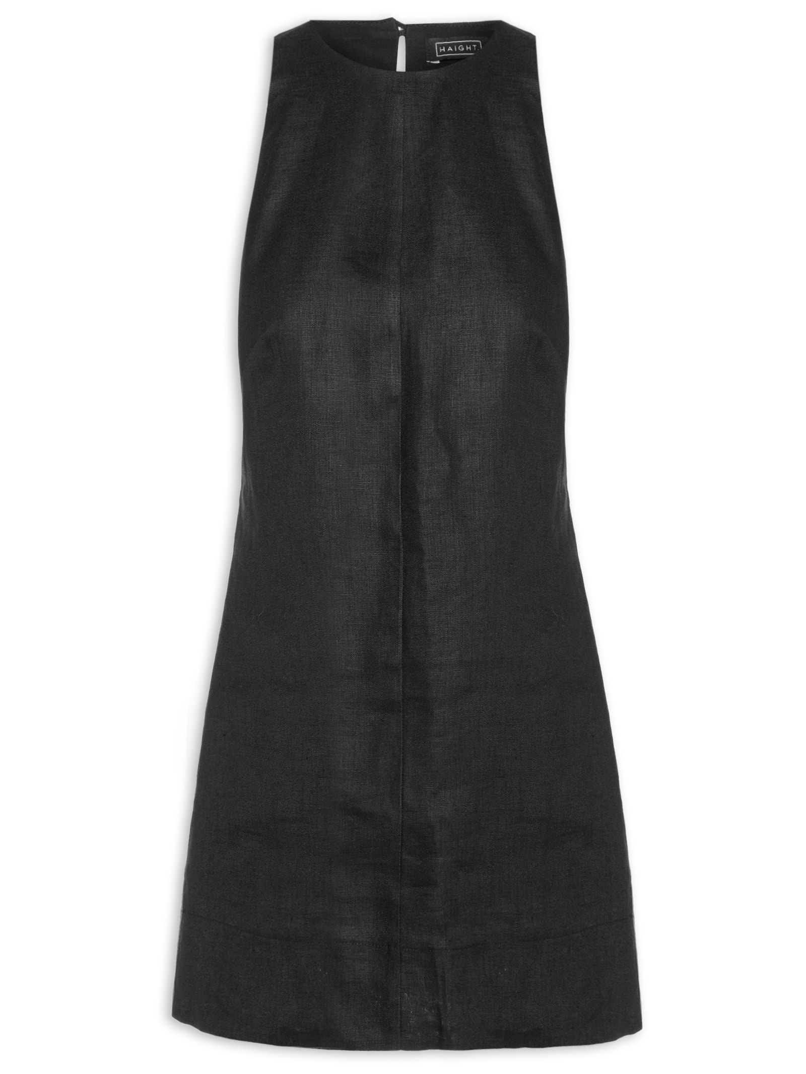 Vestido Iva Linho Preto Haight