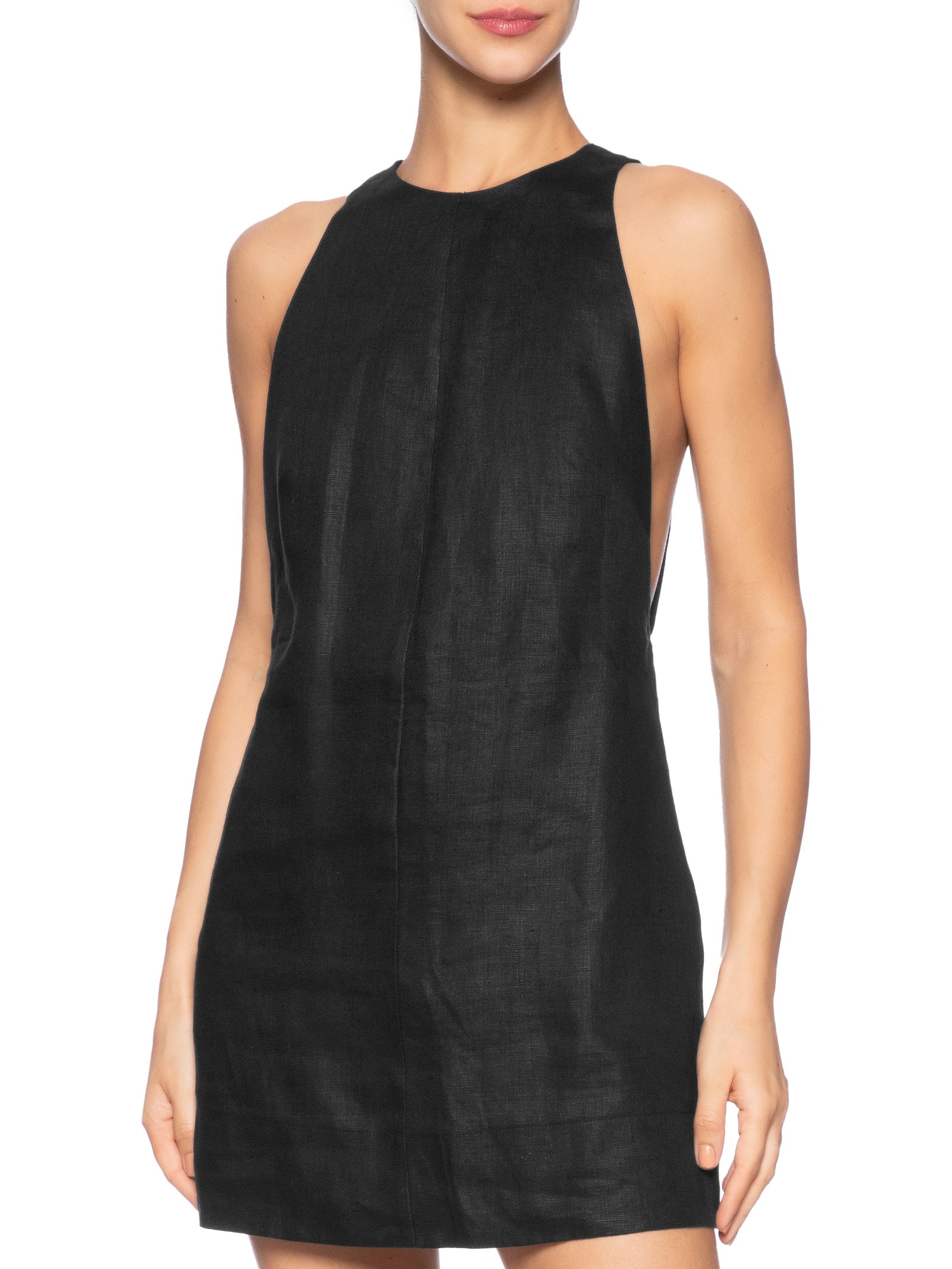 Vestido Iva Linho Preto Haight