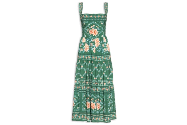 Vestido Jardim De Azaleias - Verde