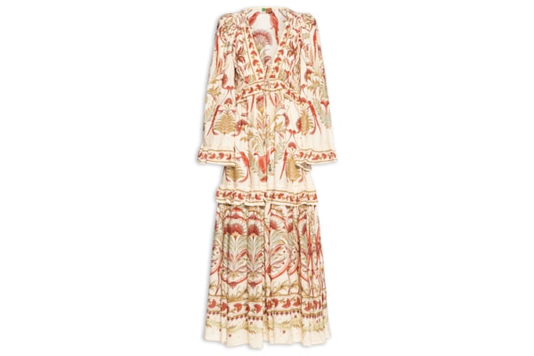 Vestido Jardim Louise - Bege