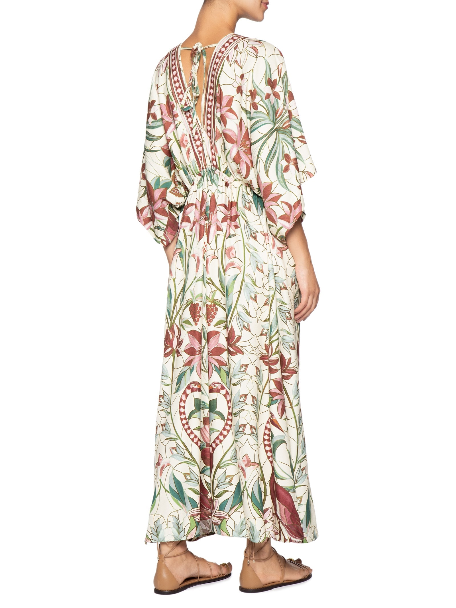 Vestido Jardim Vitral – Branco Farm