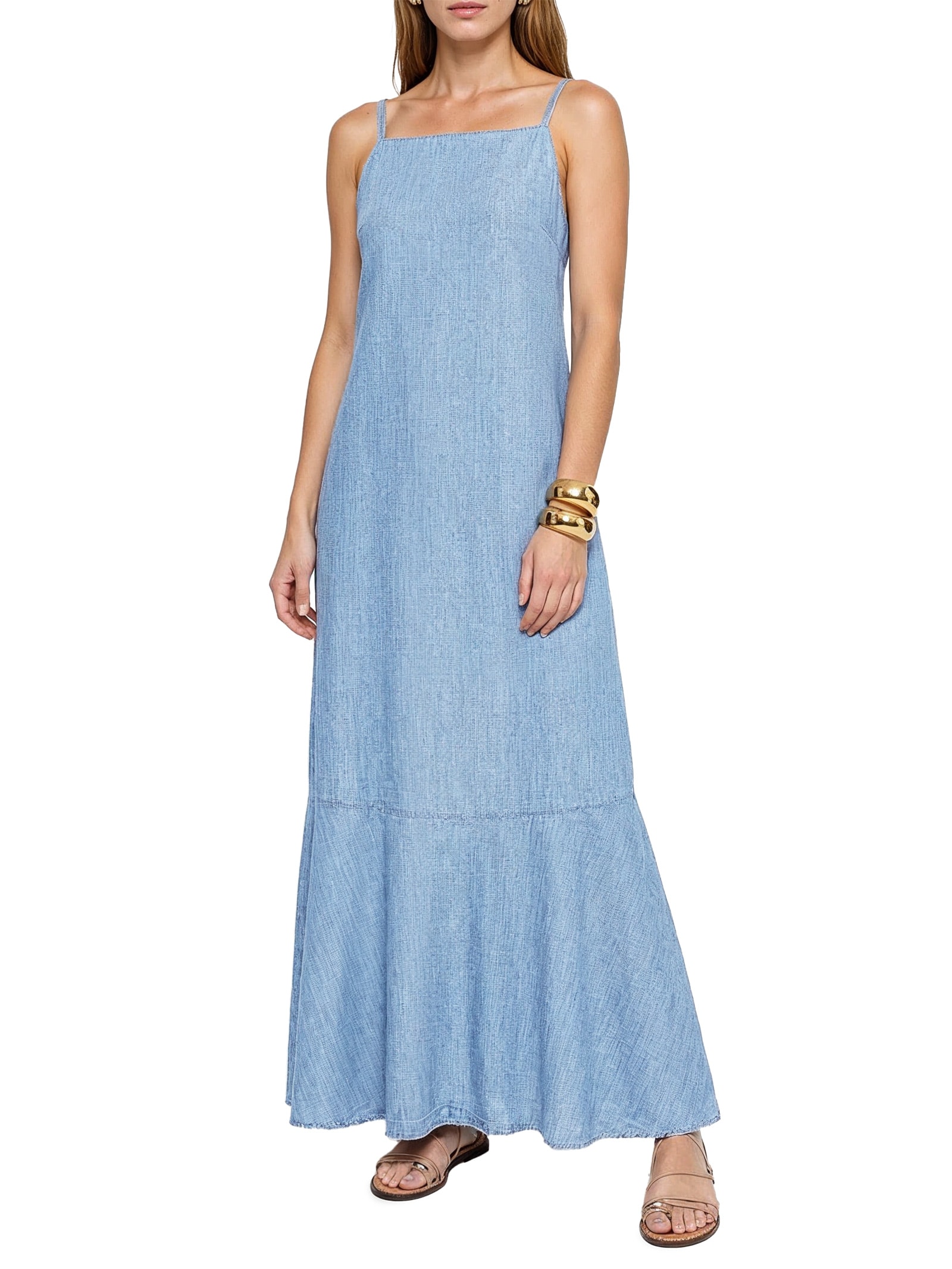 Vestido Jeans Azul Lez A Lez