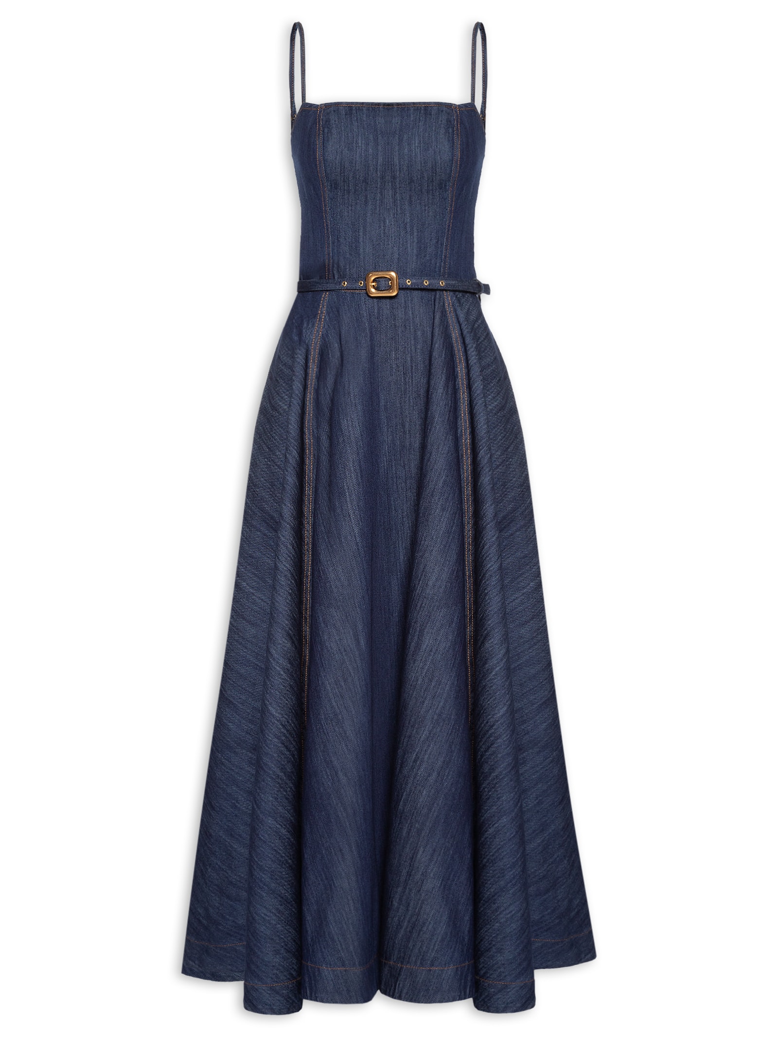 Vestido Jeans Lady Like Azul Lança Perfume