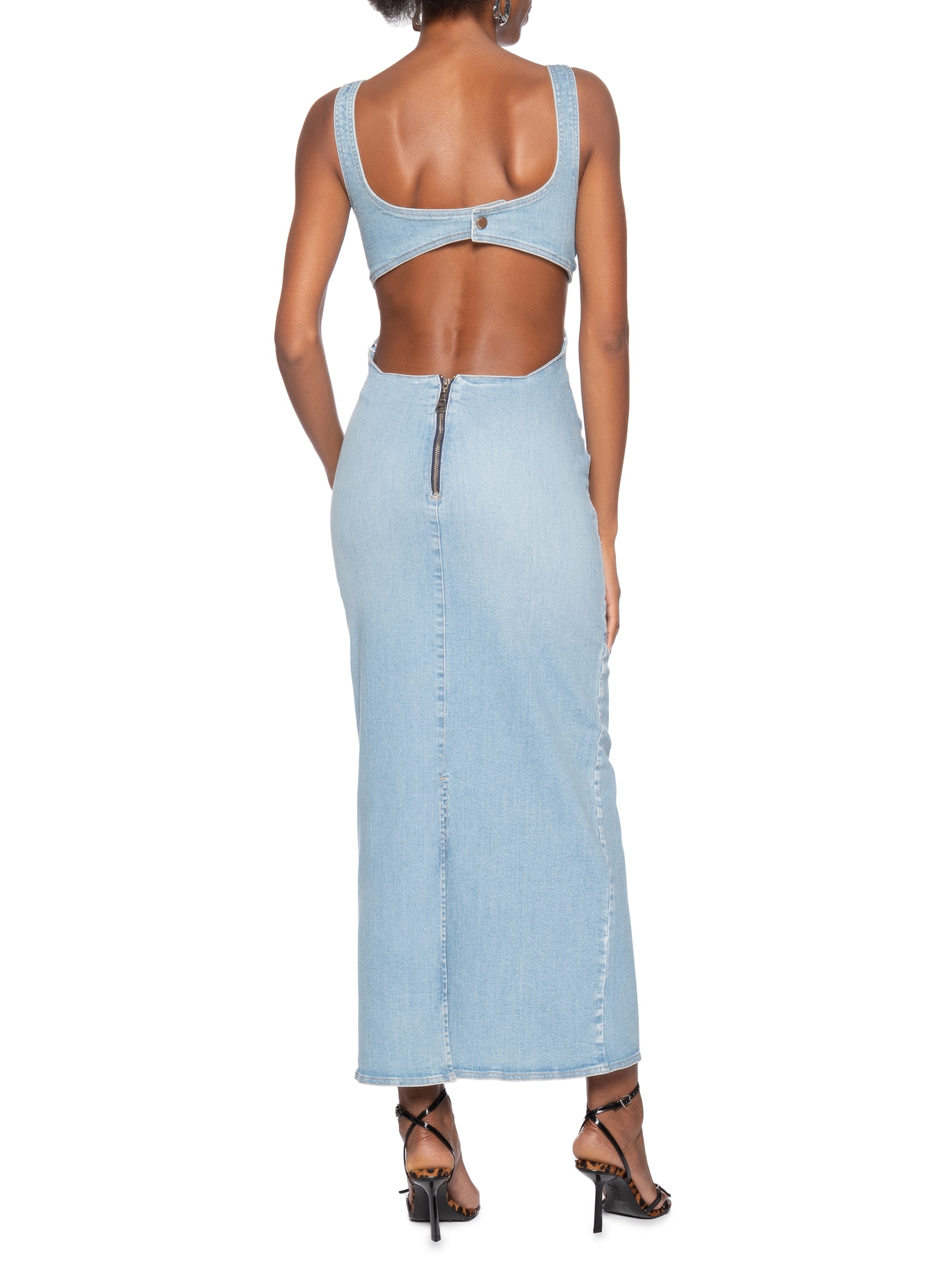 Vestido Jeans Super Midi Azul My Favorite