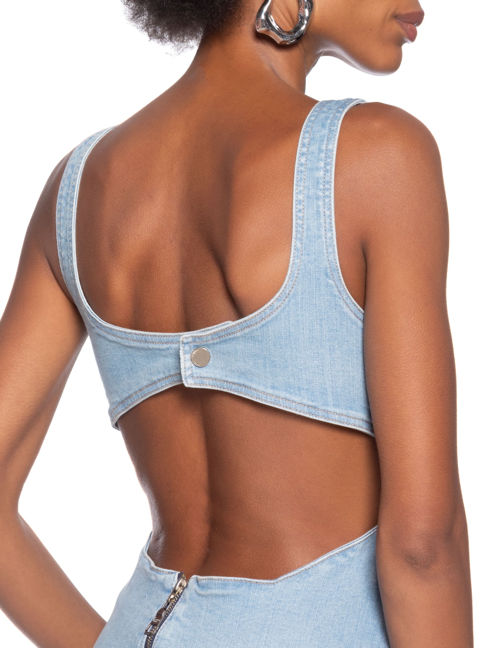 Vestido Jeans Super Midi Azul My Favorite