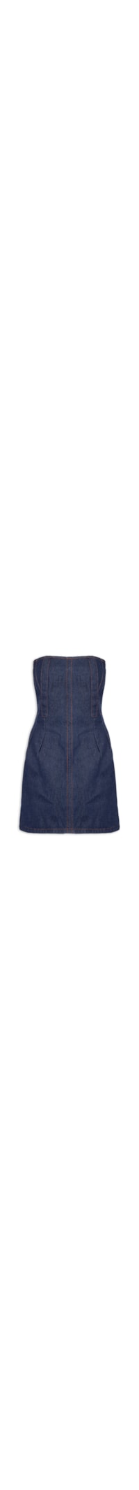 Vestido Jeans Tulipa - Azul
