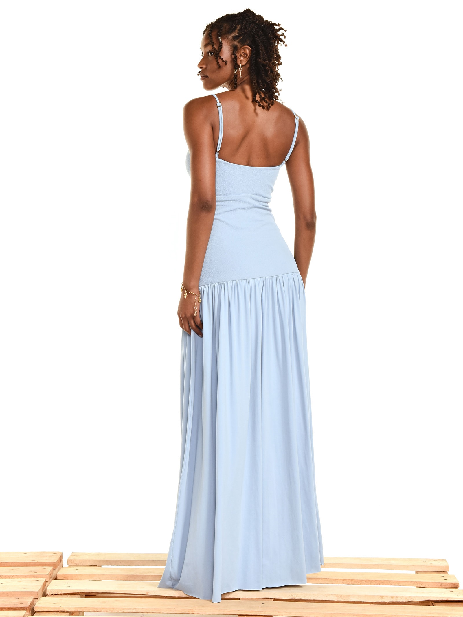 Vestido Jennie Azul Triya